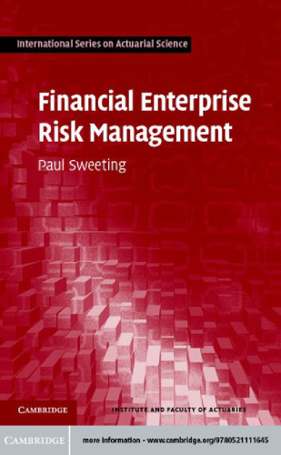 Financial Enterprise Risk Management (International Series on Actuarial Science)