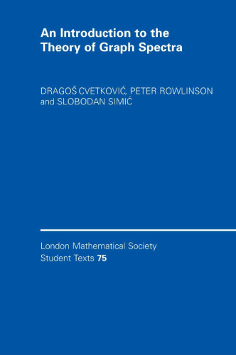 An Introduction to the Theory of Graph Spectra
