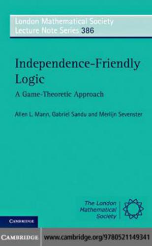 Independence-Friendly Logic: A Game-Theoretic Approach
