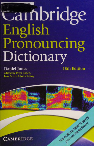 Cambridge English Pronouncing Dictionary