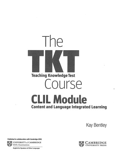 The TKT Course CLIL Module