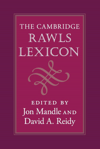 The Cambridge Rawls Lexicon