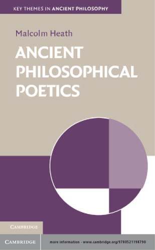 Ancient Philosophical Poetics
