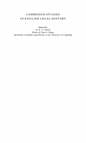 Marriage Settlements, 1601-1740: The Adoption of the Strict Settlement