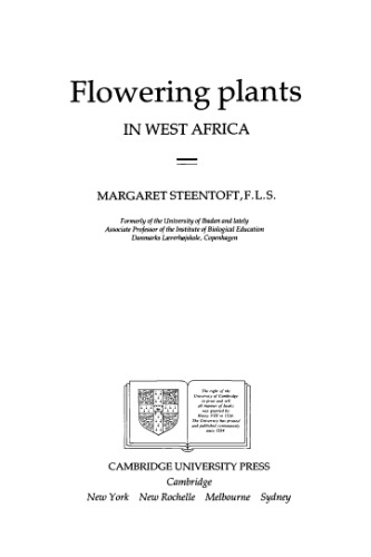 Flowering Plants in West Africa