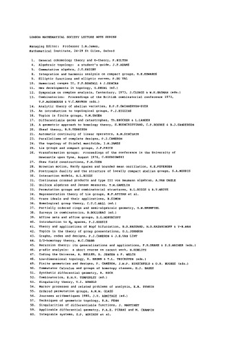 Integrable Systems