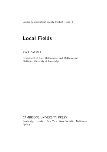 Local Fields