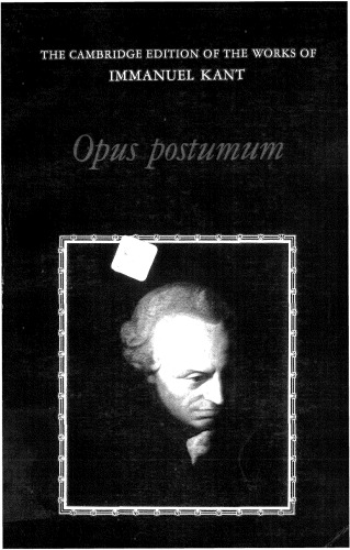 Opus Postumum