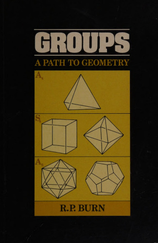 Groups: A Path to Geometry