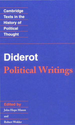 Diderot: Political Writings