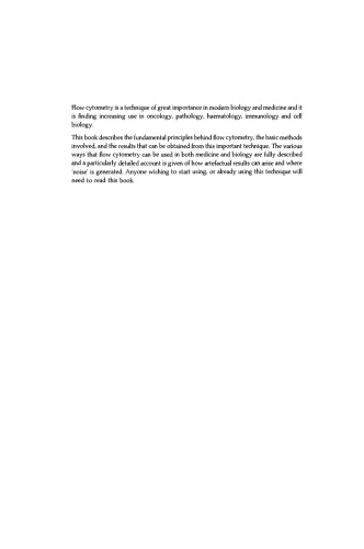 Introduction to Flow Cytometry