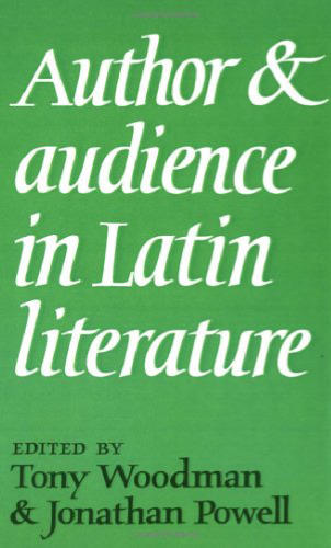 Author and Audience in Latin Literature