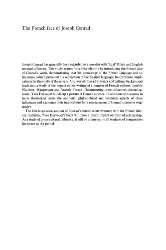The French Face of Joseph Conrad
