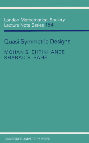 Quasi-symmetric Designs