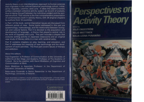 Perspectives on Activity Theory