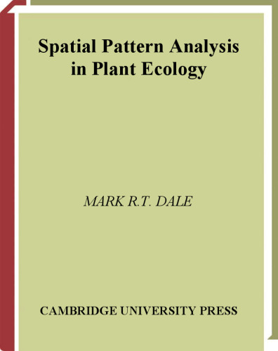 Spatial Pattern Analysis in Plant Ecology