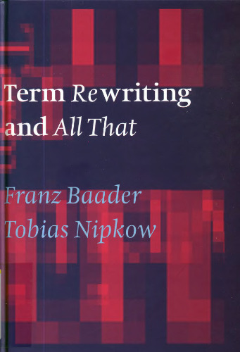Term rewriting and all that