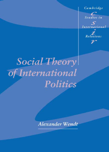 Social theory of international politics