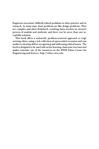 Ethics in engineering practice and research
