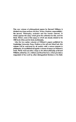 Making Sense of Humanity: And Other Philosophical Papers