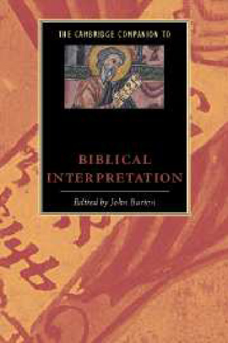 The Cambridge Companion to Biblical Interpretation (Cambridge Companions to Religion)