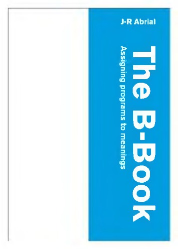 The B-book : assigning programs to meanings / [...] XD-US