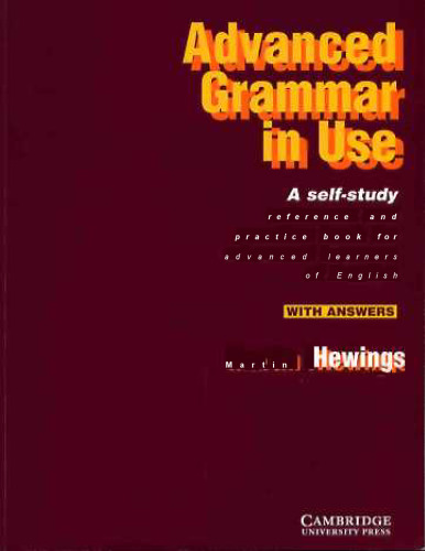 Advaced Grammar is Use