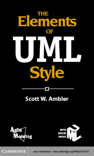 The Elements of UML™ Style (Sigs Reference Library)