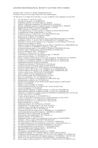 Surveys in Combinatorics 2003