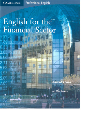 English for the Financial Sector: Student's Book (Cambridge Exams Publishing)
