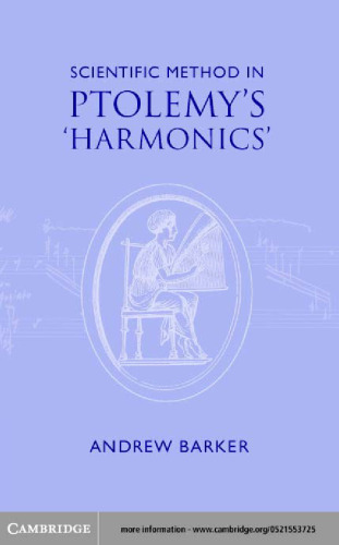 Scientific Method in Ptolemys Harmonics