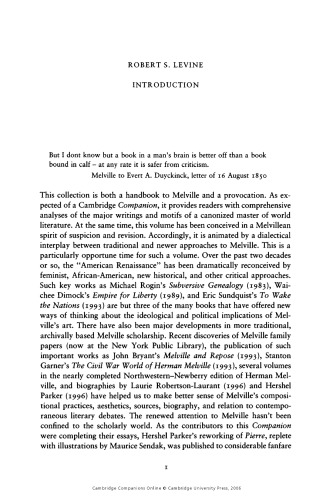 The Cambridge Companion to Herman Melville (Cambridge Companions to Literature)
