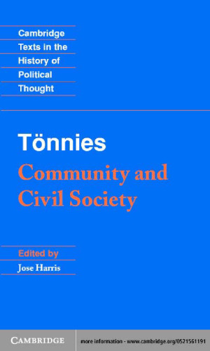 Tönnies: Community and Civil Society