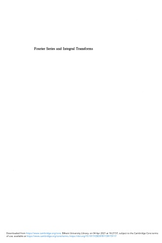 Fourier Series and Integral Transforms