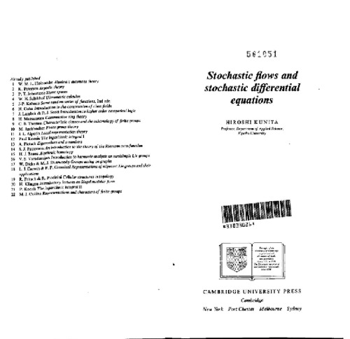 Stochastic Flows and Stochastic Differential Equations