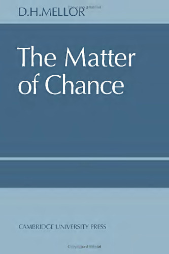 The matter of chance