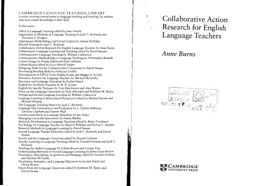 Collaborative Action Research for English Language Teachers