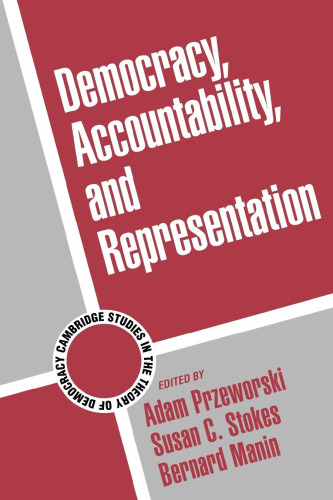 Democracy, Accountability, and Representation
