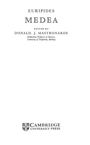 Euripides: Medea