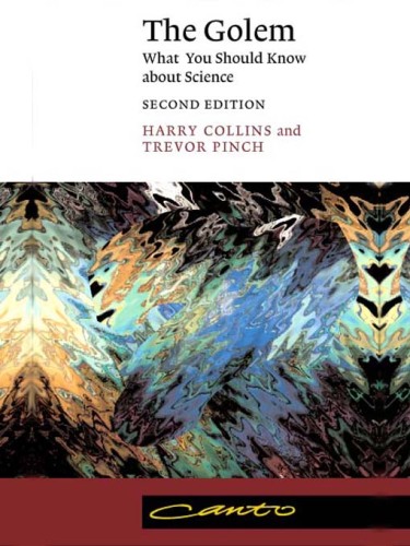The Golem: What You Should Know about Science