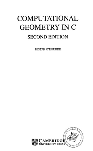 Computational geometry in C