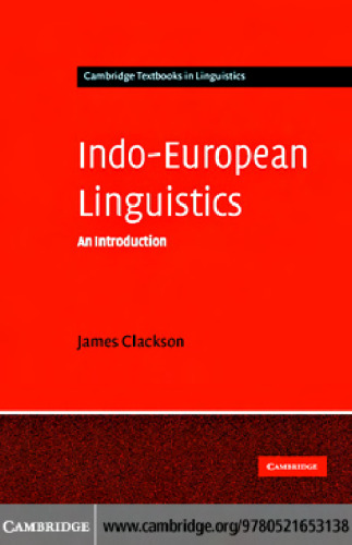 Indo-European Linguistics: An Introduction ()