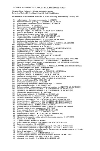 Singularity Theory: Proceedings of the European Singularities Conference, August 1996, Liverpool and Dedicated to C.T.C. Wall on the Occasion of His 60th Birthday