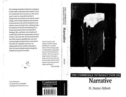 The Cambridge Introduction to Narrative