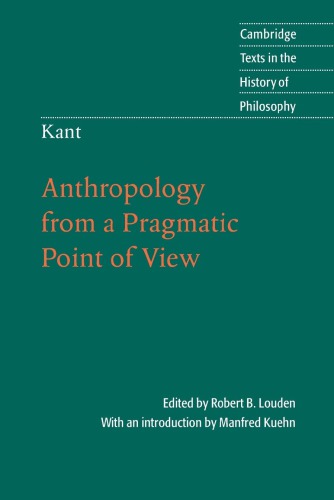 Anthropology from a Pragmatic Point of View