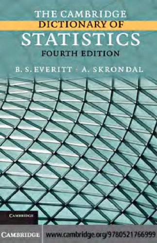 The Cambridge Dictionary of Statistics