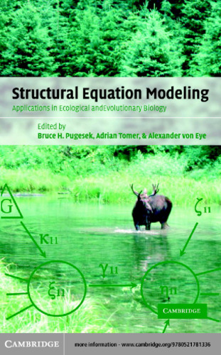 Structural Equation Modeling: Applications in Ecological and Evolutionary Biology