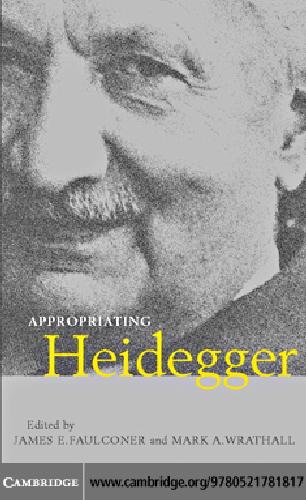 Appropriating Heidegger