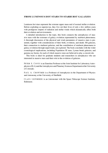 From Luminous Hot Stars to Starburst Galaxies (2008)(1st ed.)(en)(336s)