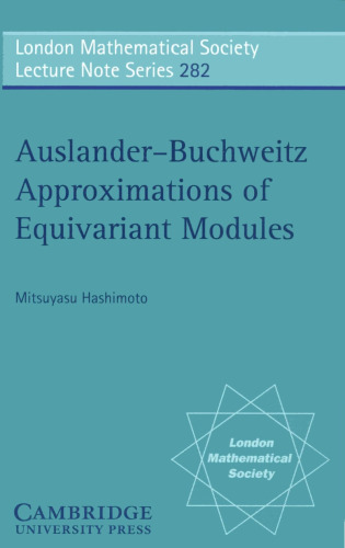 Auslander-Buchweitz Approximations of Equivariant Modules